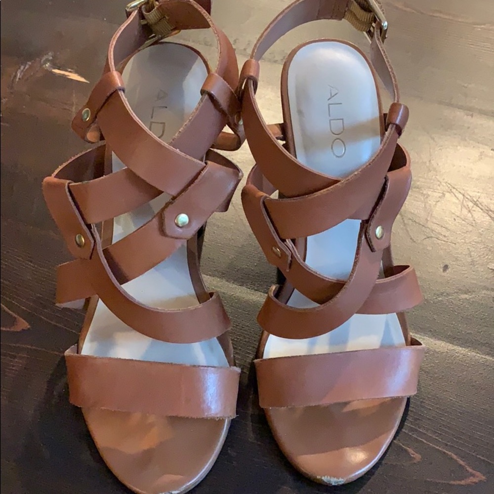 ALDO Tan Sandals